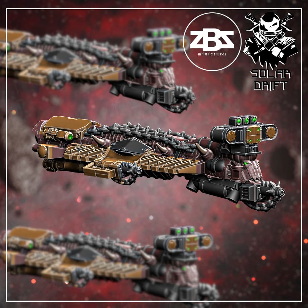 Cult Guard destroyer (Solar Drift)