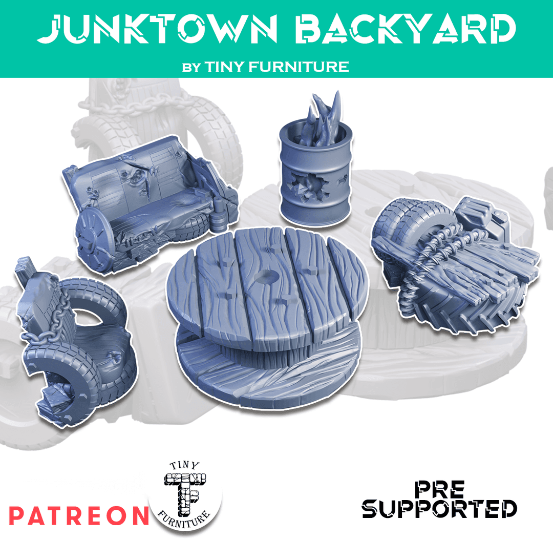 Junktown backyard