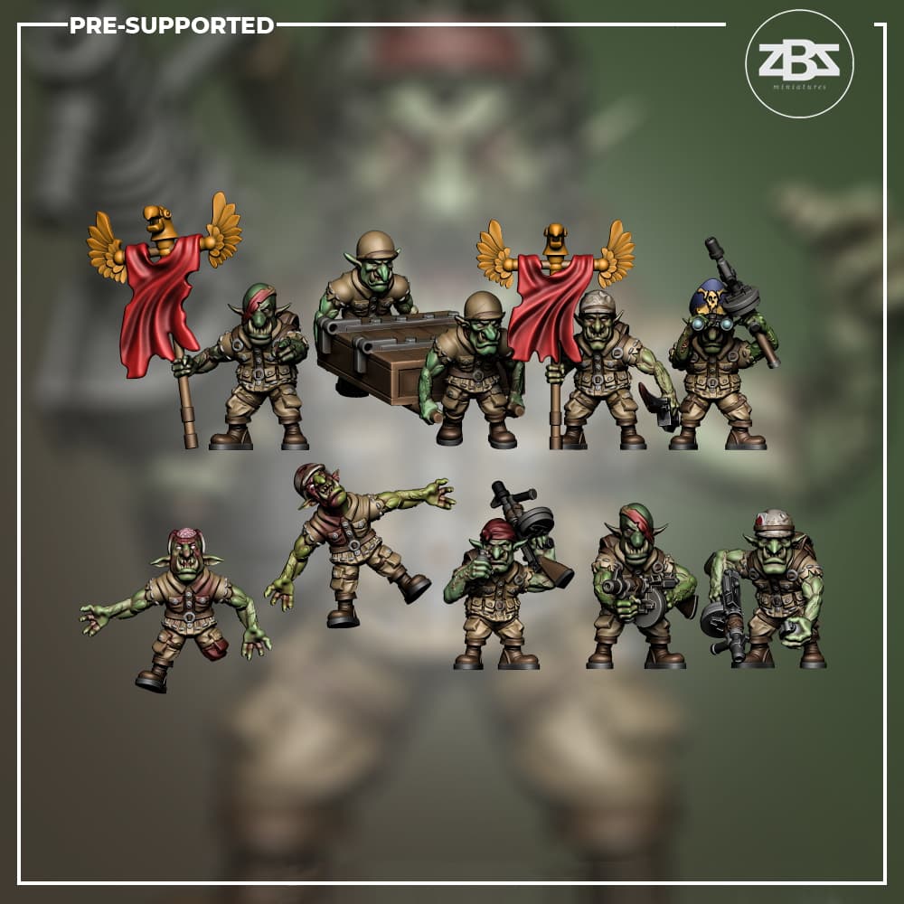 Gobber Grunts - Infantry (Command and Special)
