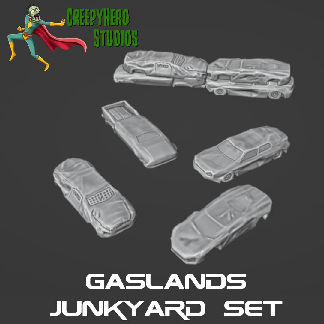 Gaslands Junkyard One Set