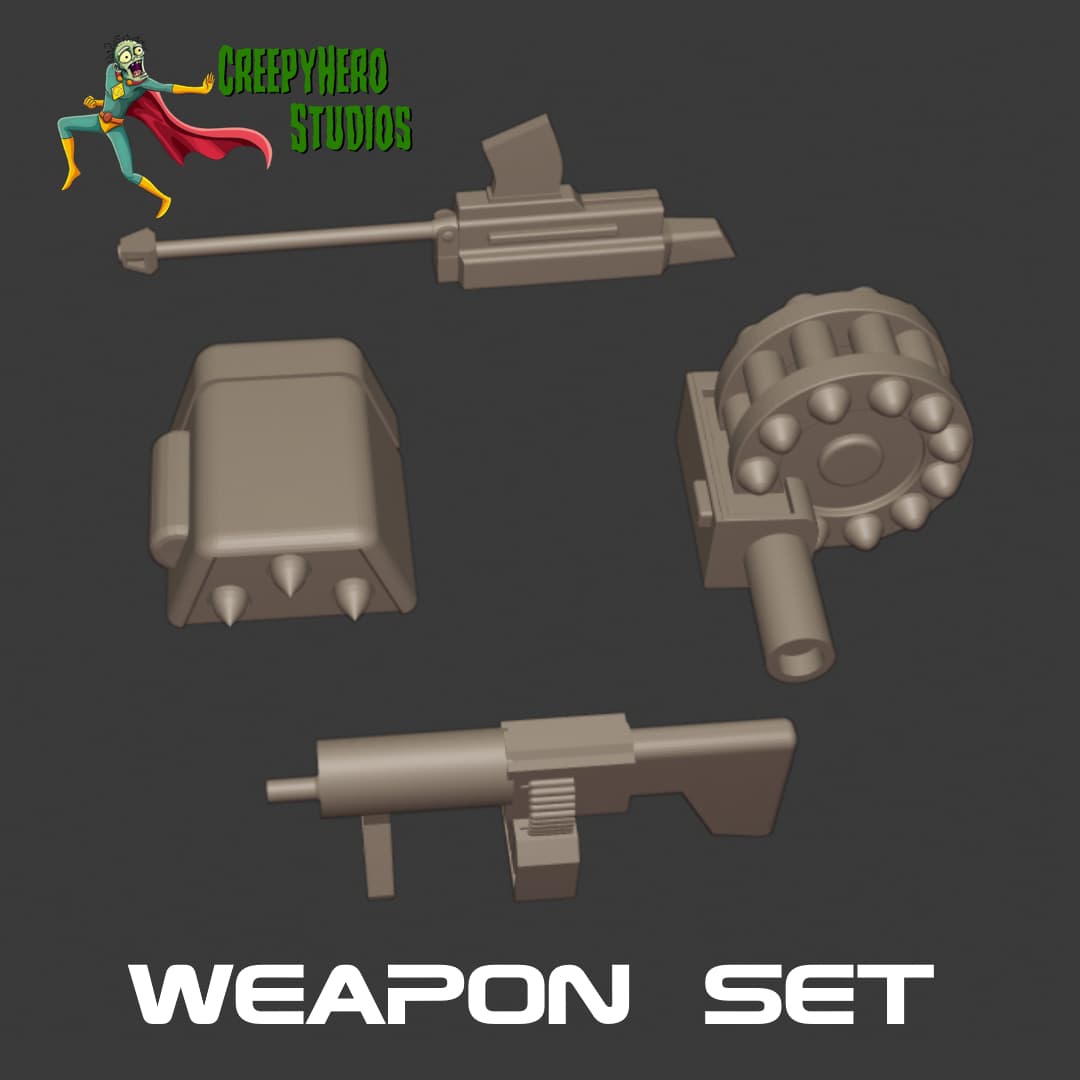 Gaslands Weapon Set