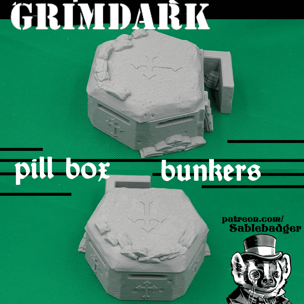 Grimdark - Pillbox Bunkers