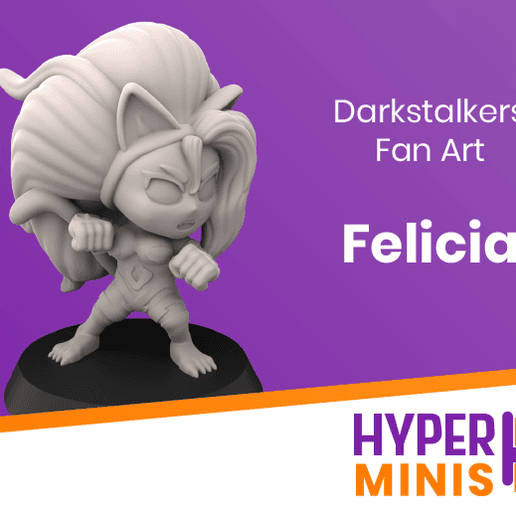Chibi Felicia | Darkstalkers Fan Art