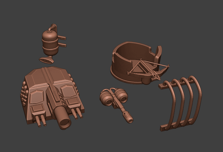 Gaslands Mixed Weapon Set