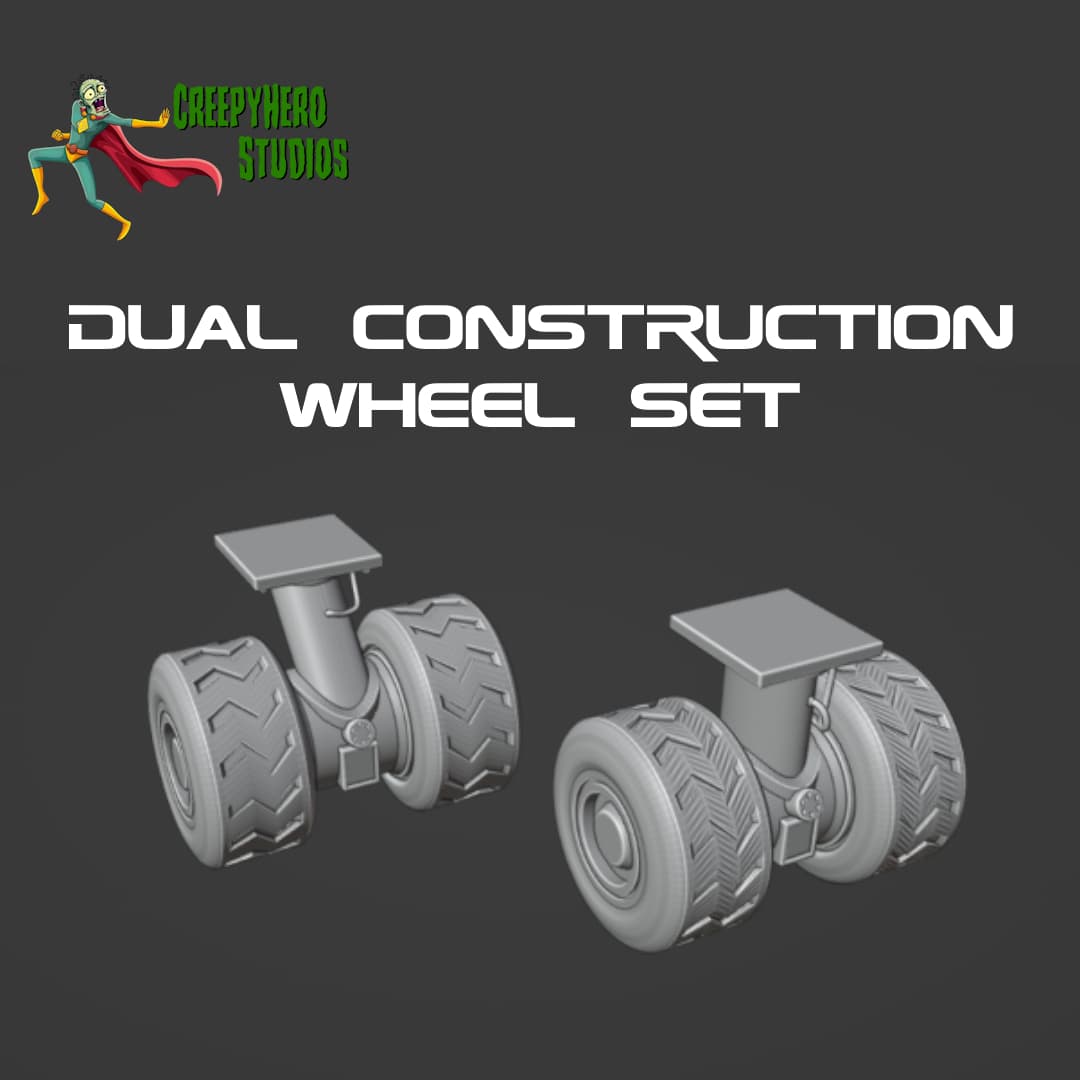 Gaslands Dual Construction Wheel Set