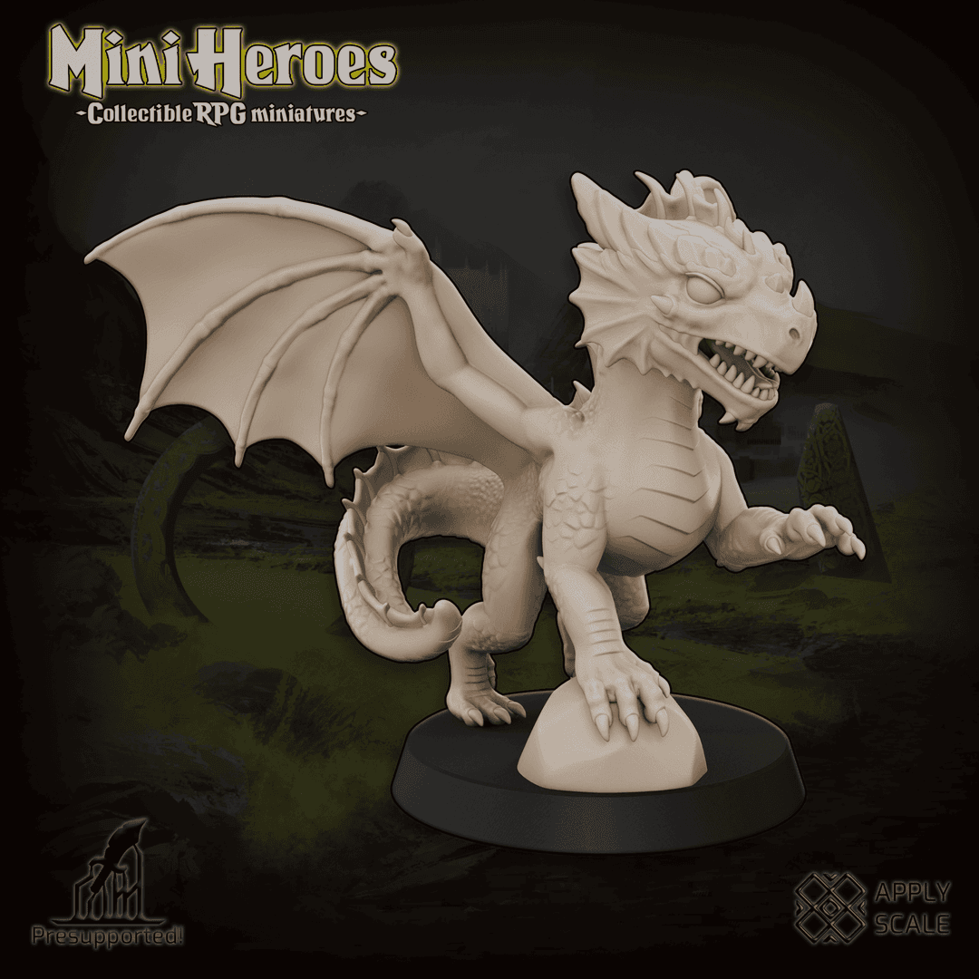 Dragon - Mini Heroes (Collectible RPG Minis)