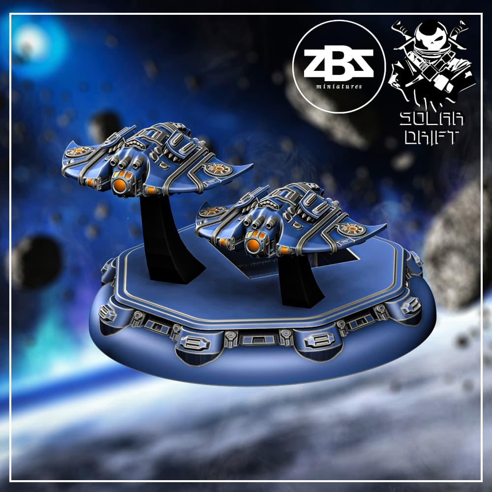 Sanctus Manipulus boarding shuttles (Solar Drift)