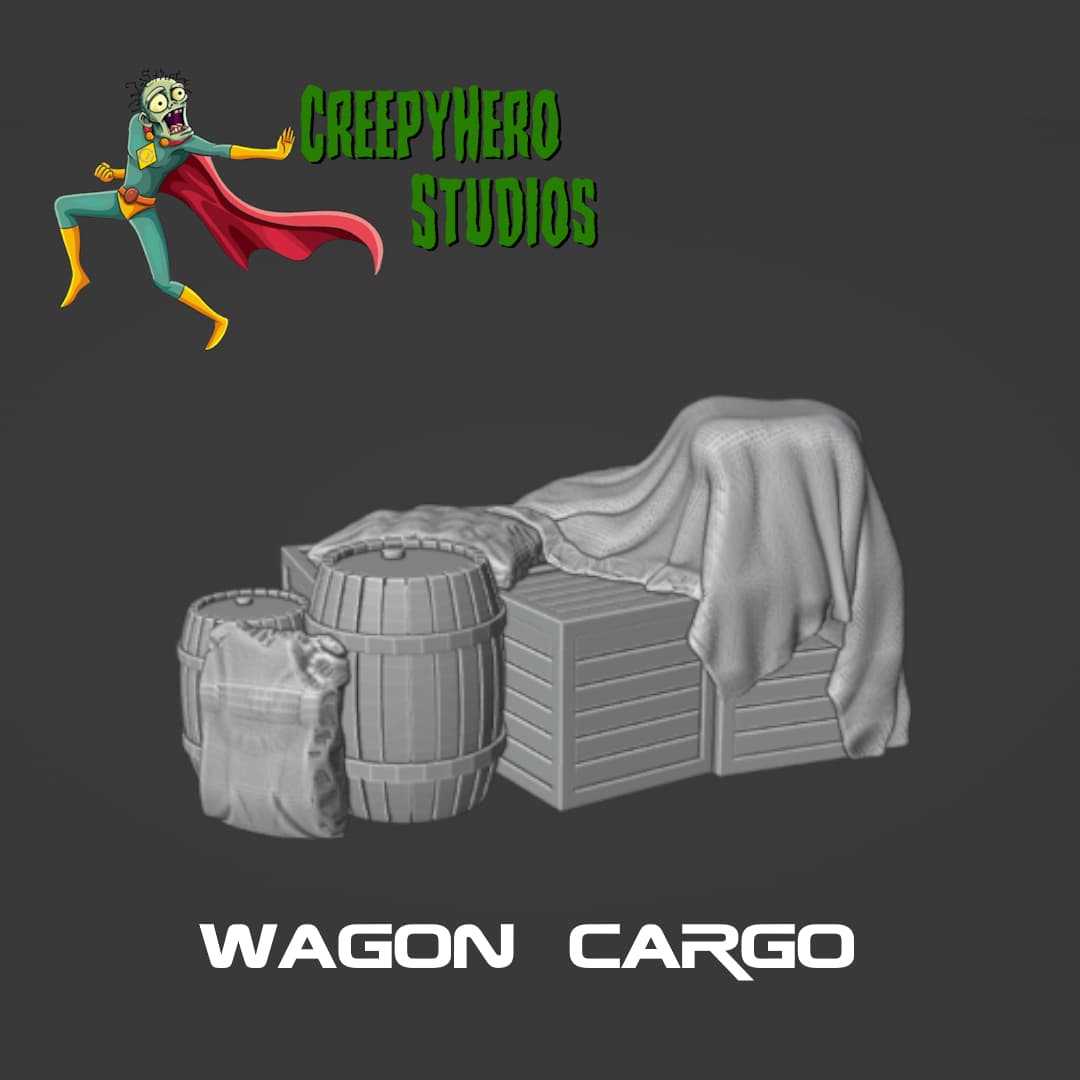Early American Wagon Cargo