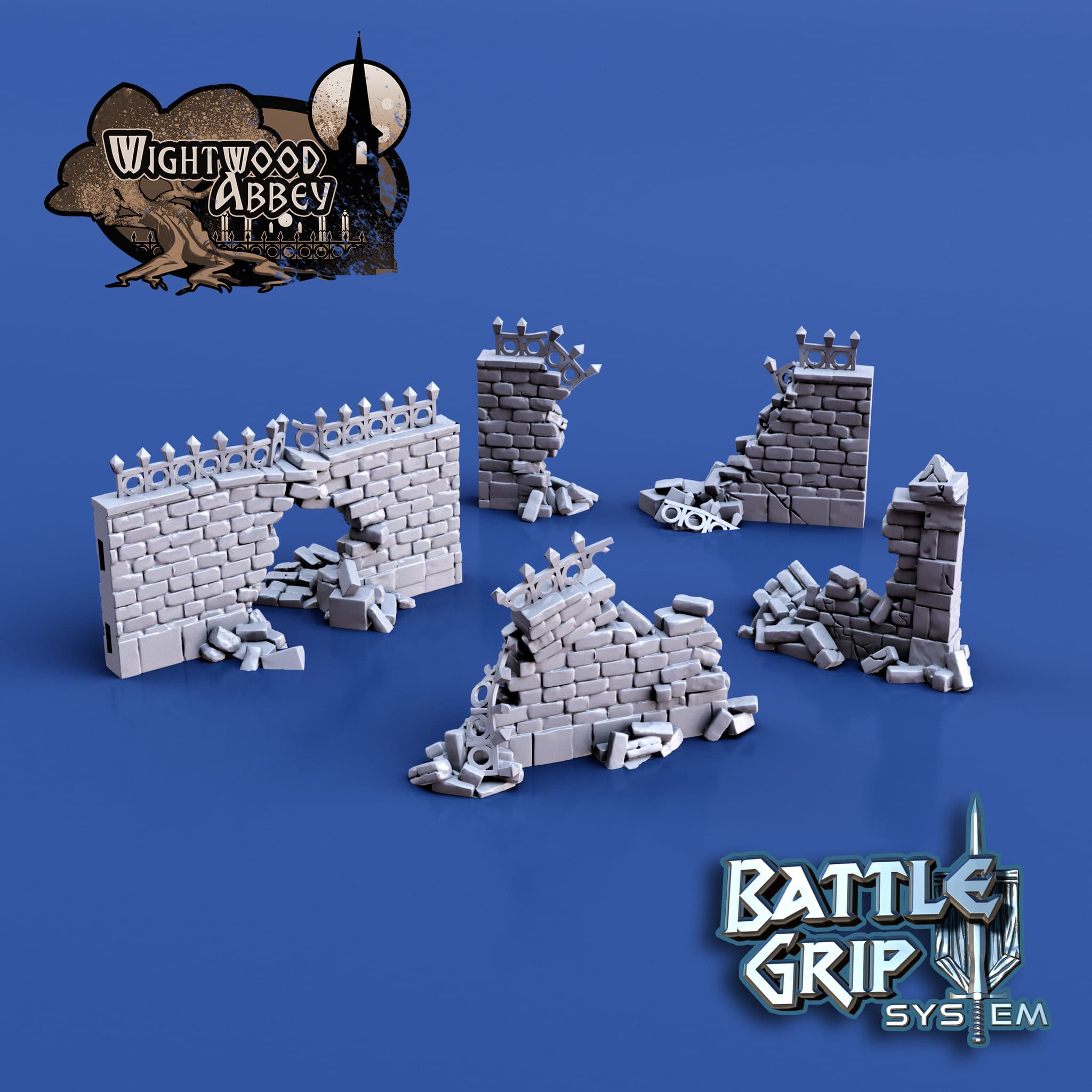 Medieval Modular Walls – Ruins Expansion Set