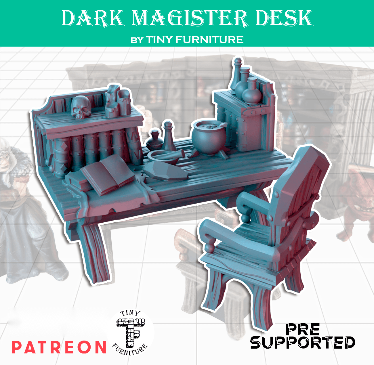 Dark Magister Desk