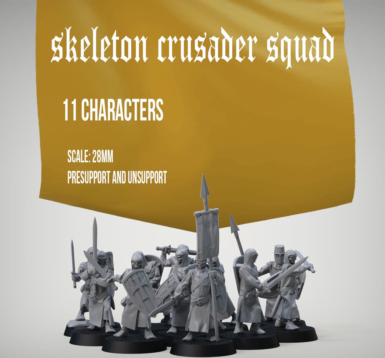 Skeleton Crusader Squad