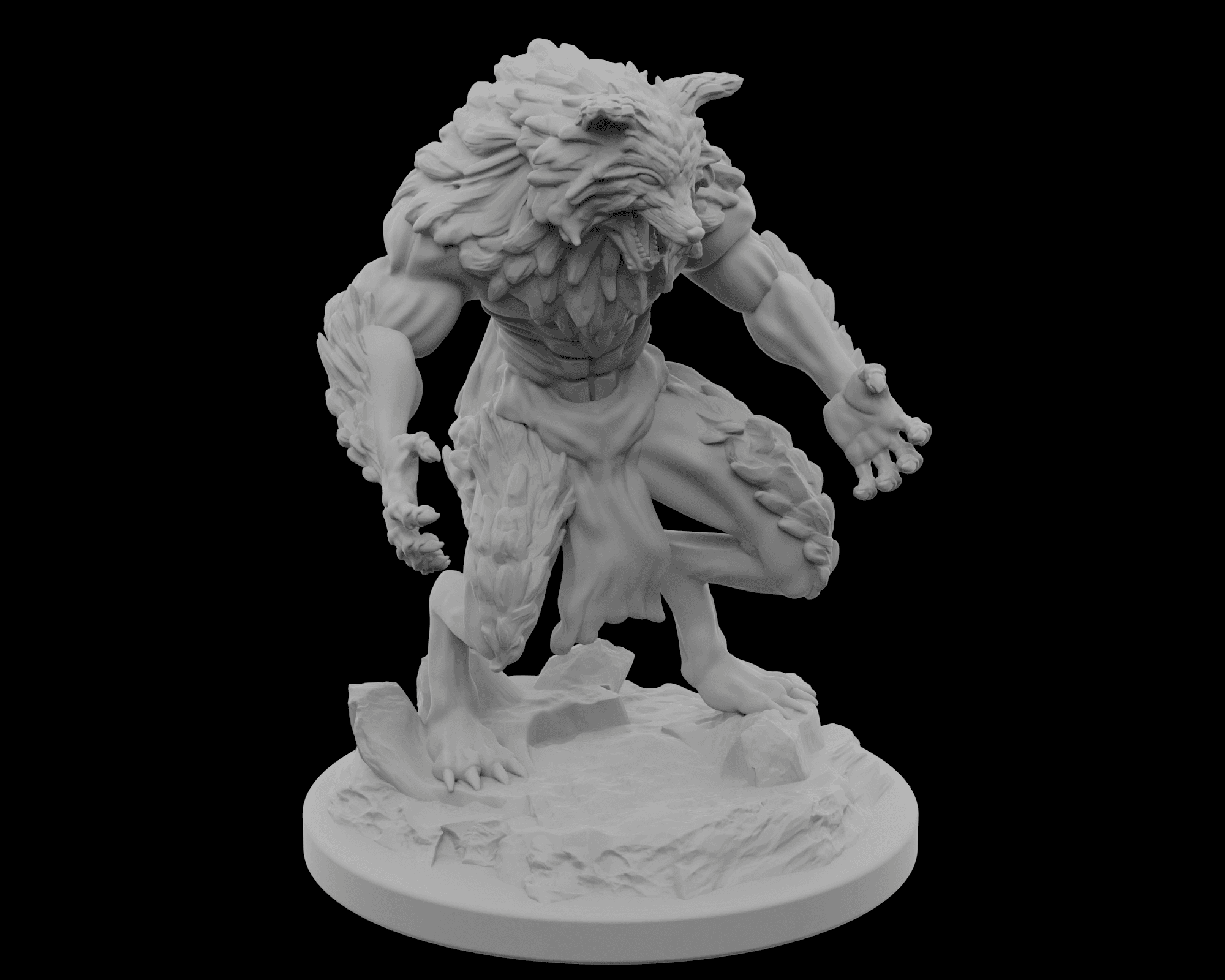 Savage Werewolf - V1 - by STF_CSC