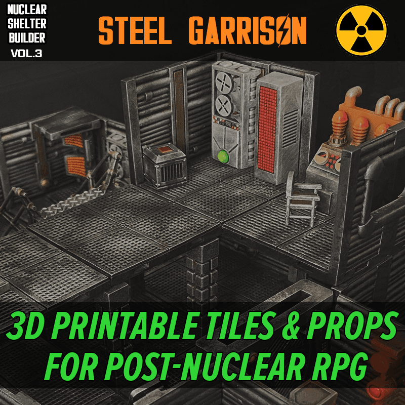 Nuclear Shelter Builder vol.3 - STEEL GARRISON