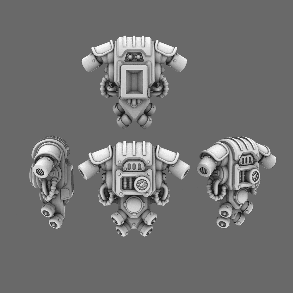 Space Knights V3 Warrior Backpack