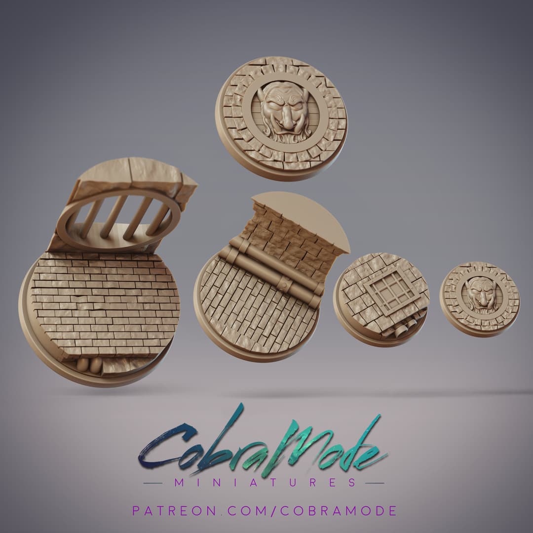 Sewer Base Pack (4pcs)