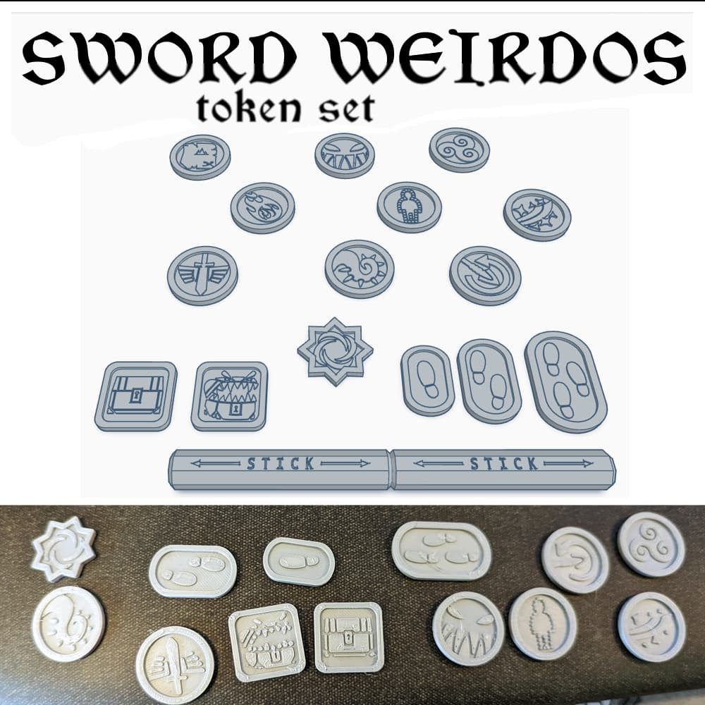 Game Token Project - Sword Weirdos