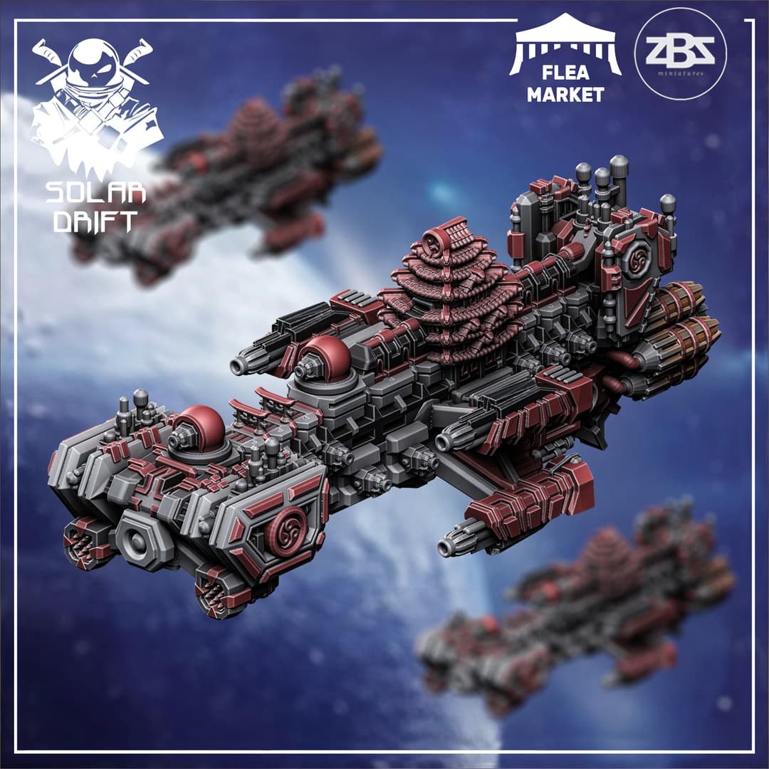 Manzu Ama Battleship (Solar Drift)