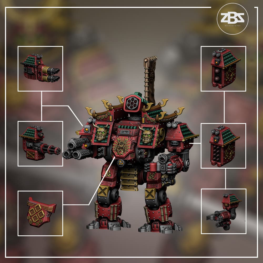 Manzu Ama - Oni class Mech