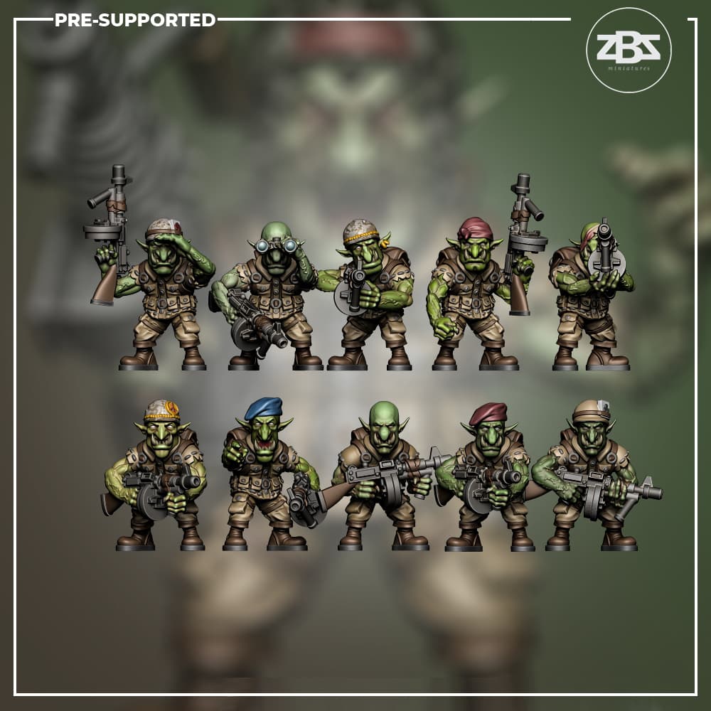 Gobber Grunts - Infantry (MG)