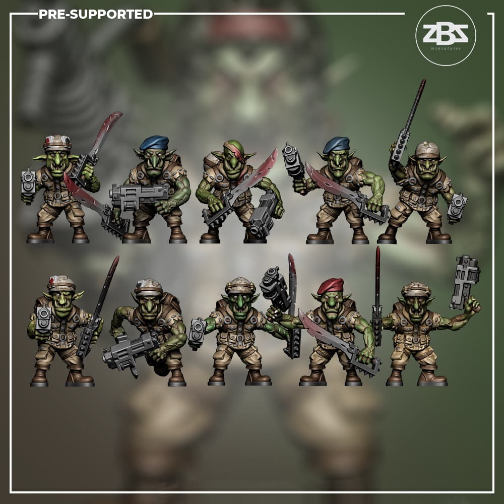 Gobber Grunts - Infantry (CQC)