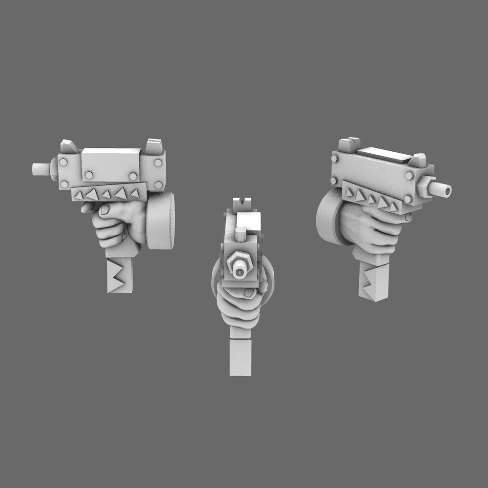 Space Orcs Uzi Style Pistols