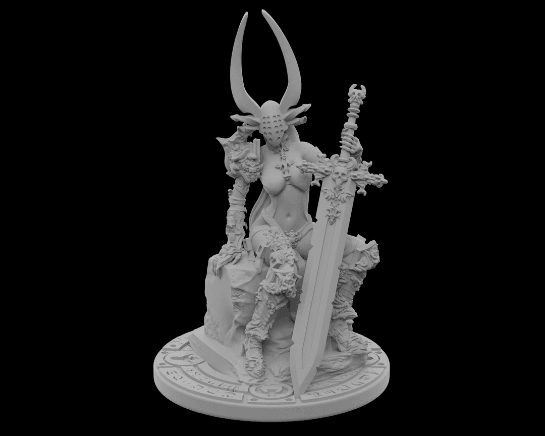 Lilithra – The Crimson Demoness - Succubus - V3 - by STF_CSC