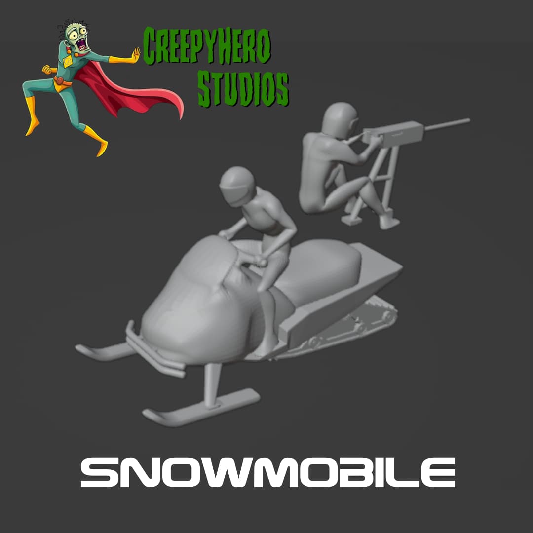 Gaslands Snowmobile