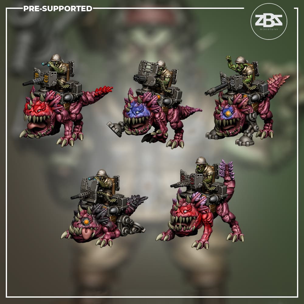Gobber Grunts - Great Gnawlers set A