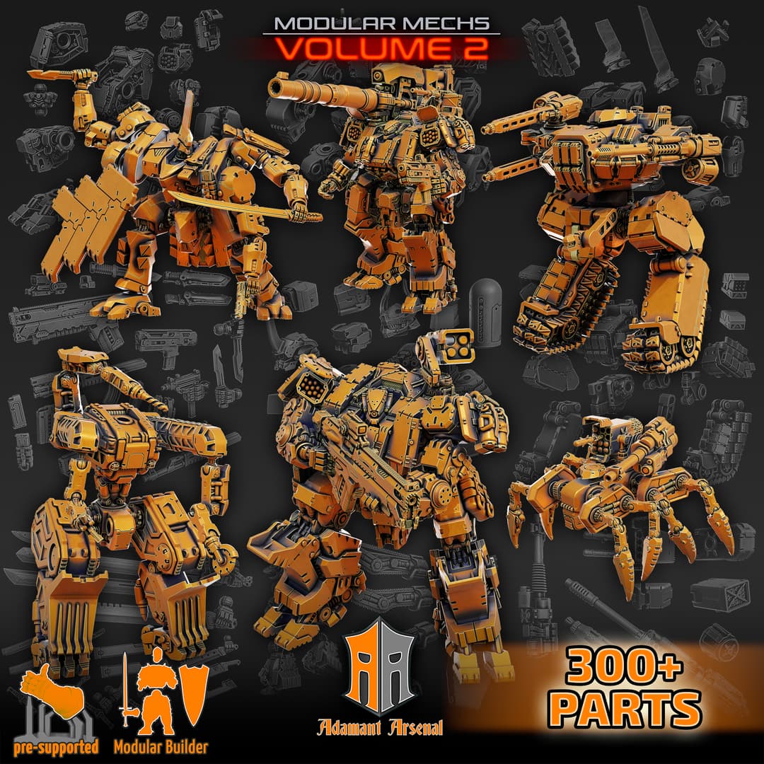 Modular Mechs Builder Vol.2
