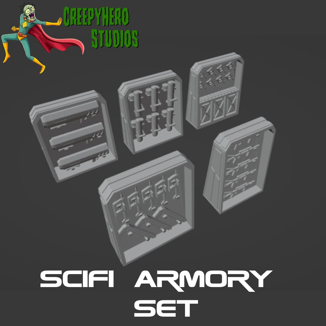 Science Fiction Armory Set