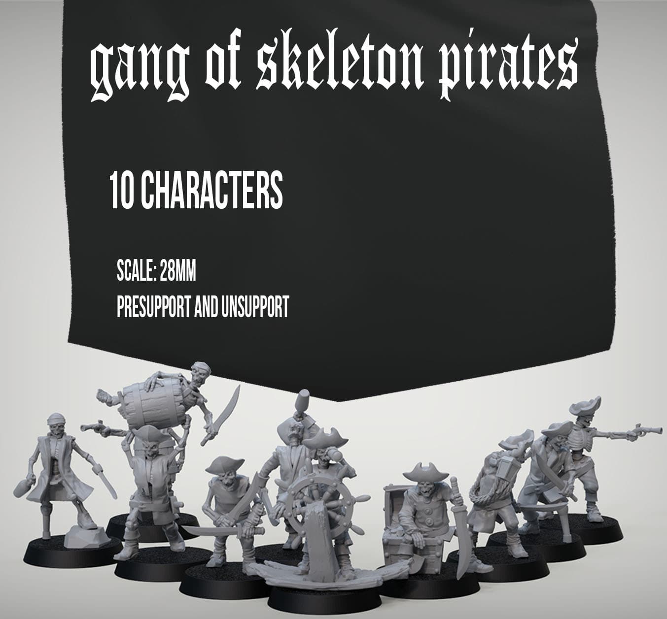 Gang of Skeleton Pirates