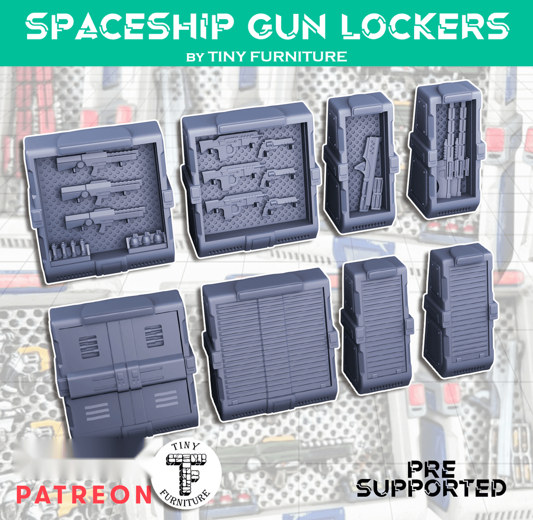 Spaceship Gun Lockers