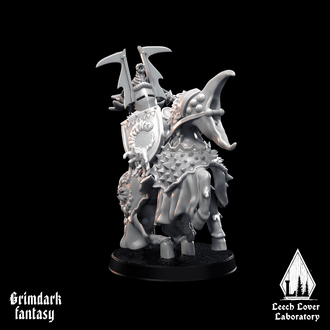 Snob Baron Sangépine for miniature-agnostic grimdark wargames