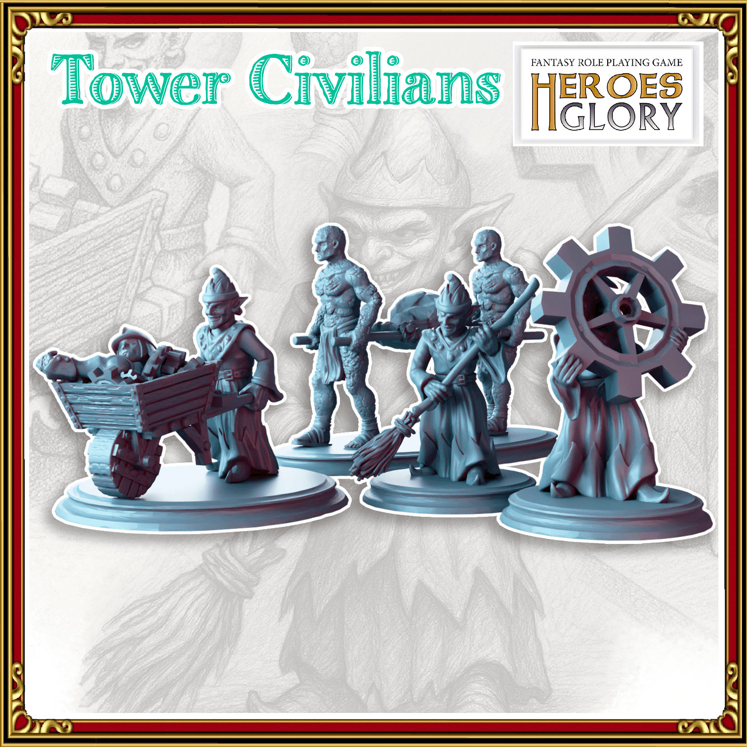 Tower Civilians (Heroes Glory)