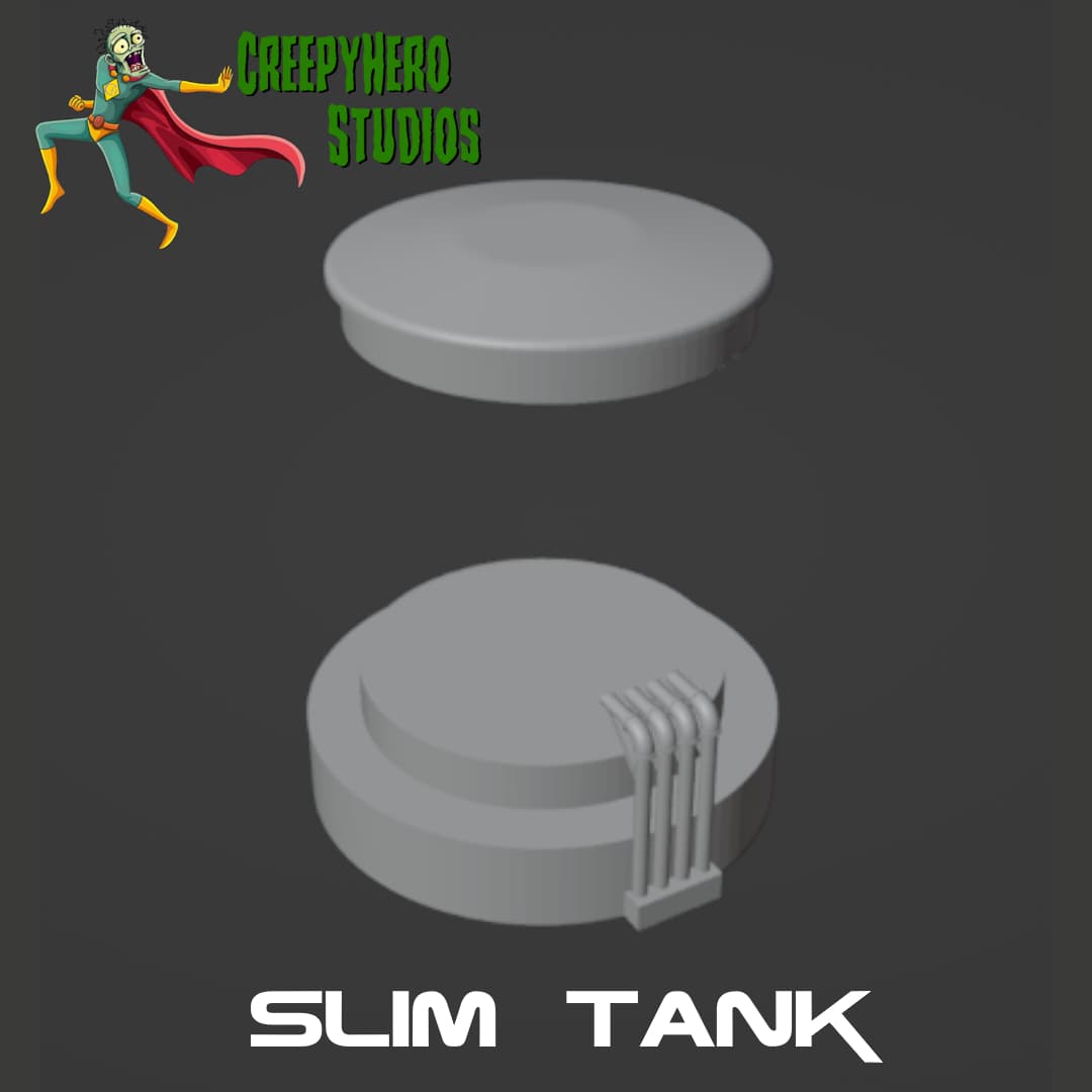 Science Fiction Slim Fuel Tank Set