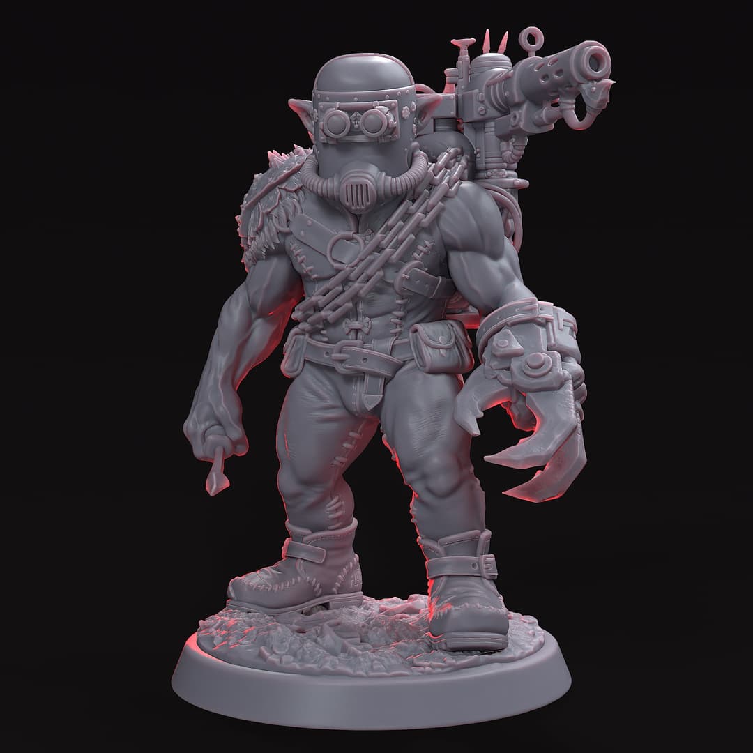 GrimSpoil — Krakk Voltclaw, the Ironwrench