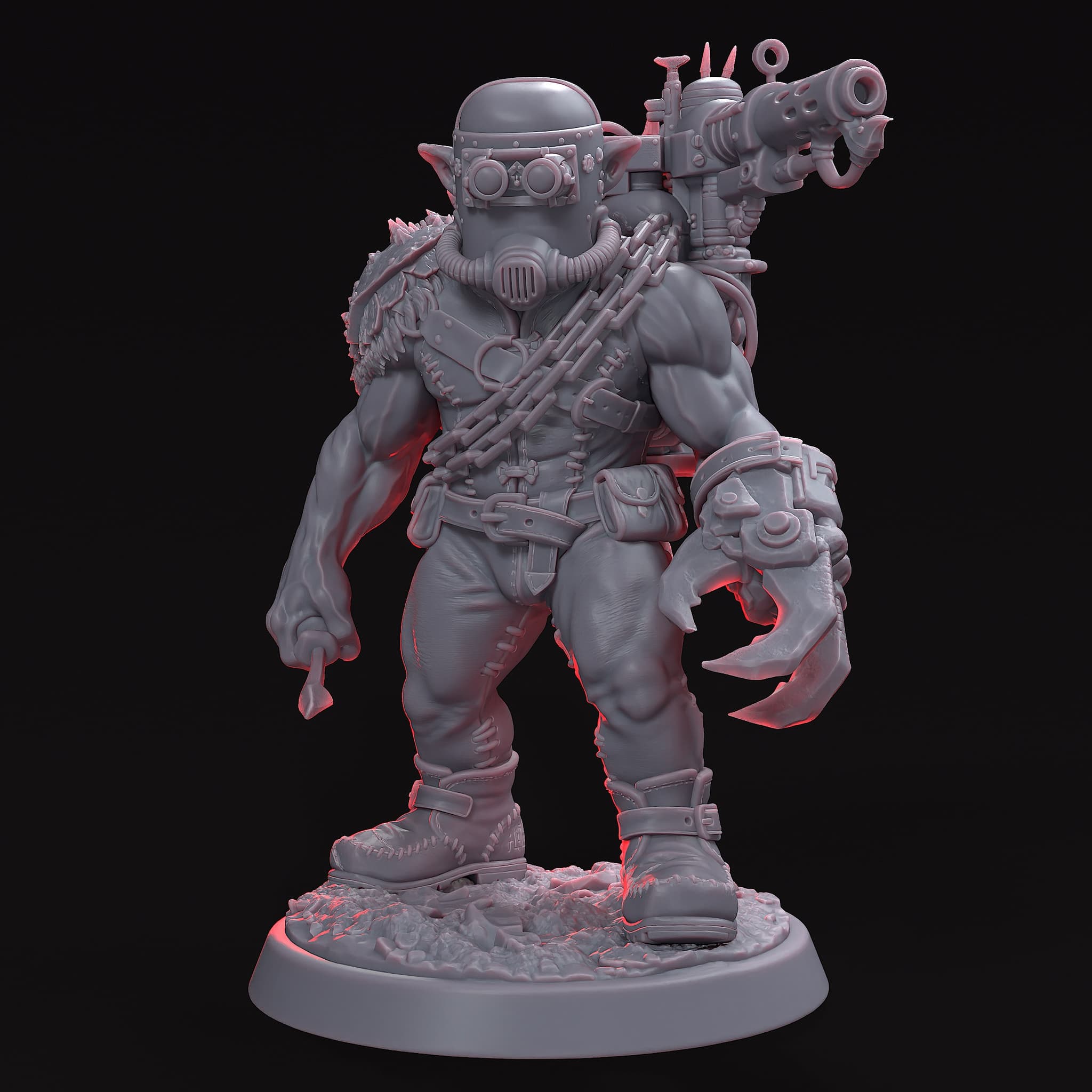 GrimSpoil ā Krakk Voltclaw, the Ironwrench