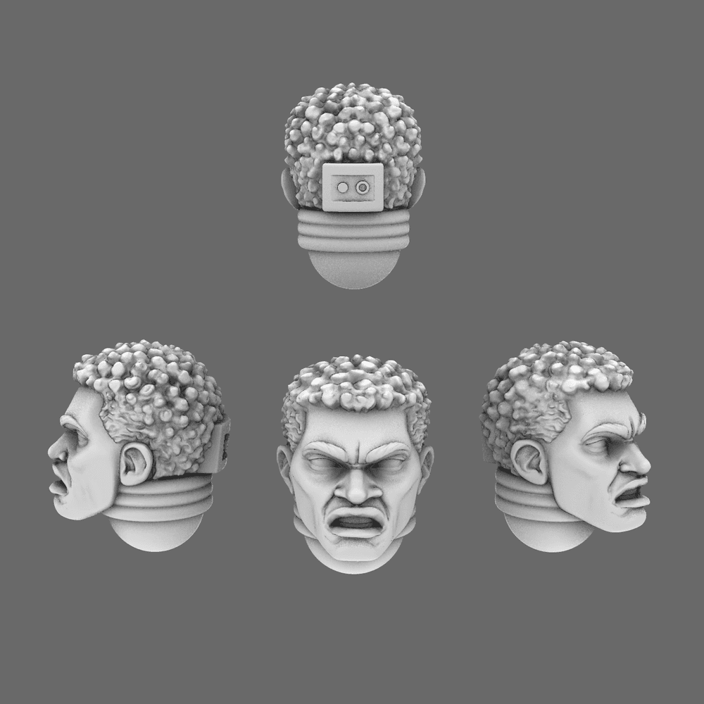 Lion Spirit Knights Basic Heads