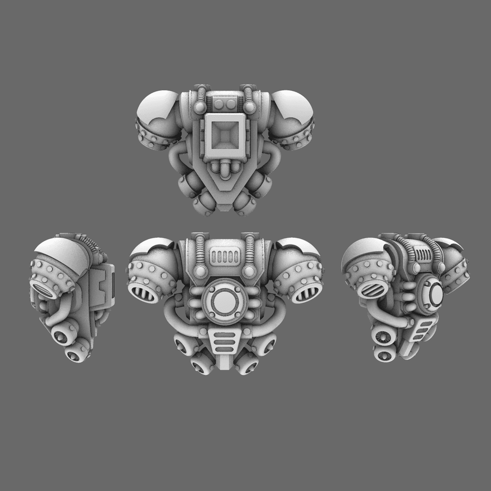 Space Knights V7 Iron Eagle Backpack