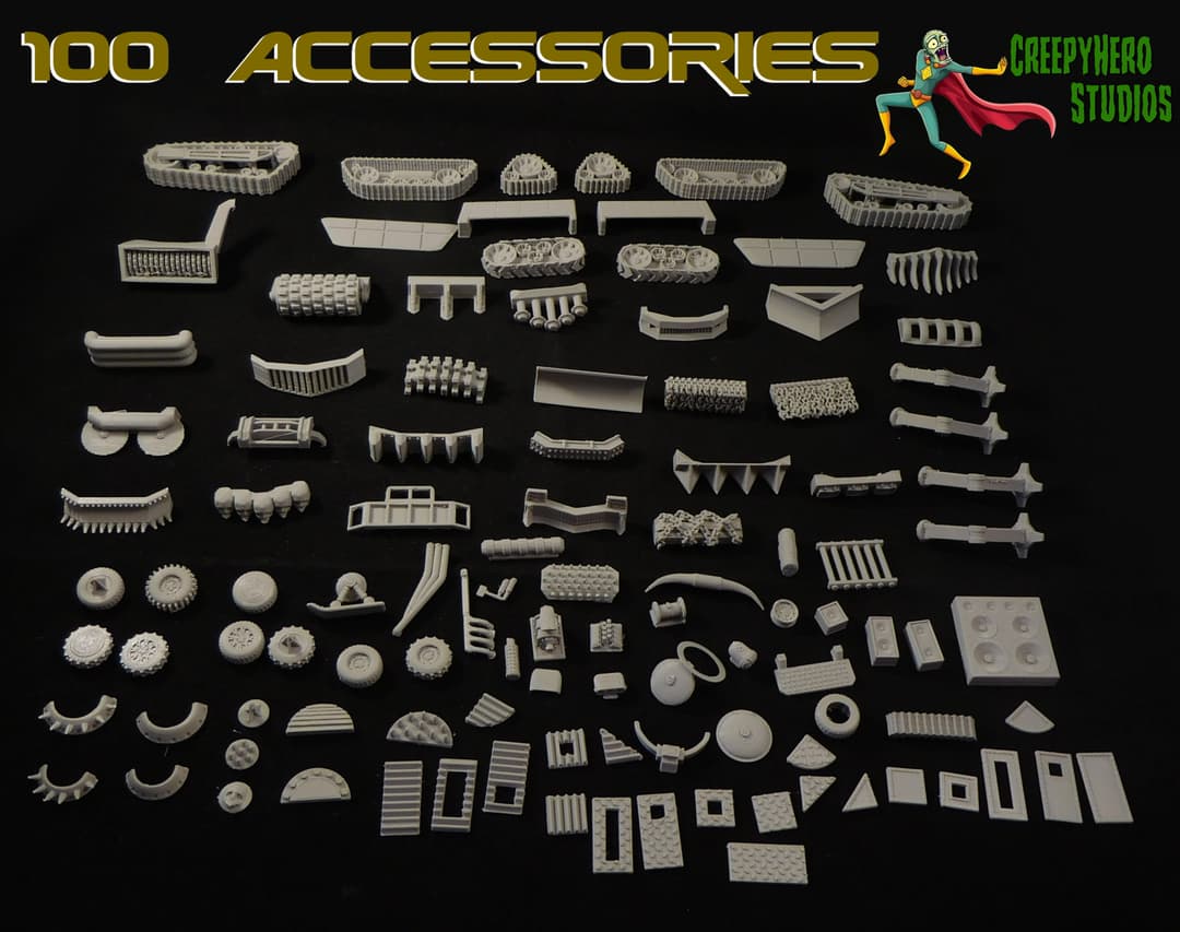 Gaslands 100 Accessories