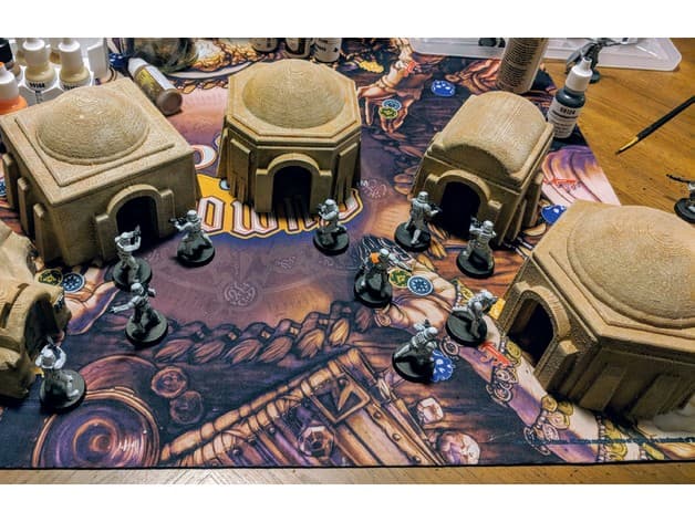 Star Wars Legion Terrain - Tatooine Dwellings