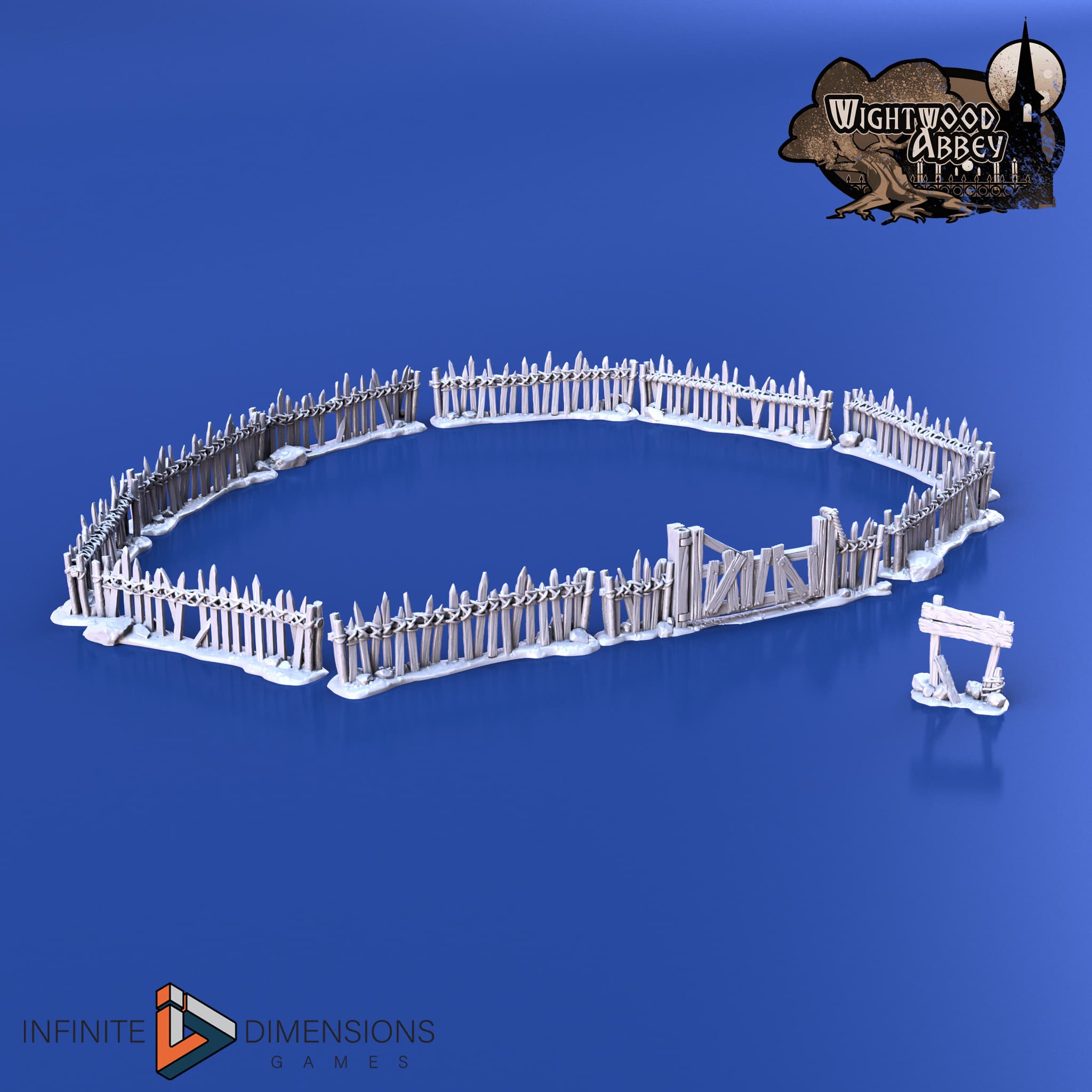 Wooden Fencing Set