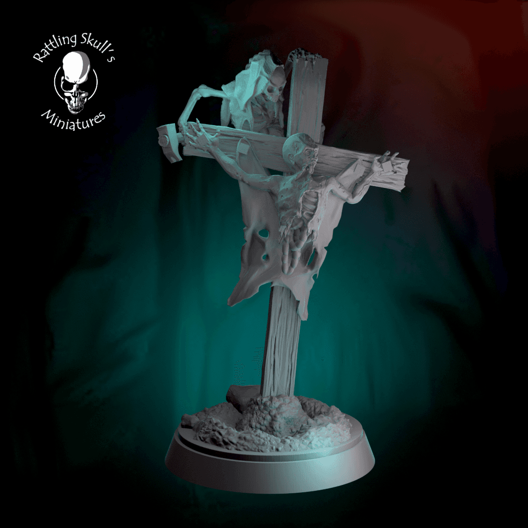 Skeleton Crucifier pre supported