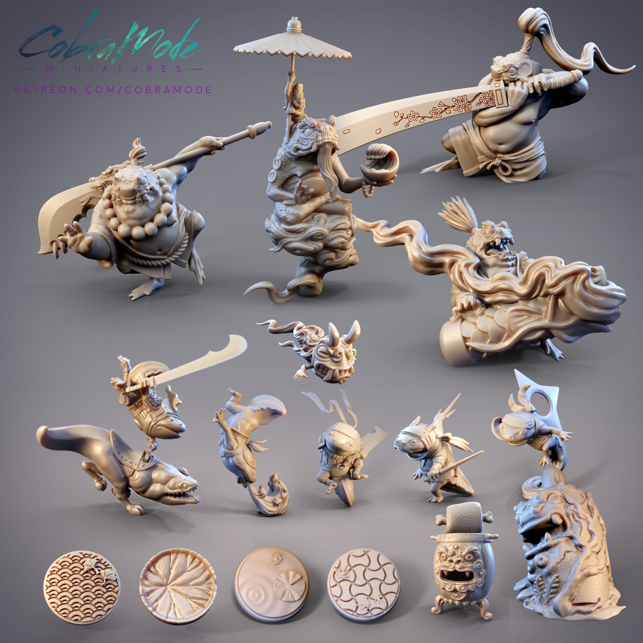 22 Piece Mikata Wetlands Bundle (Pre-Supported)